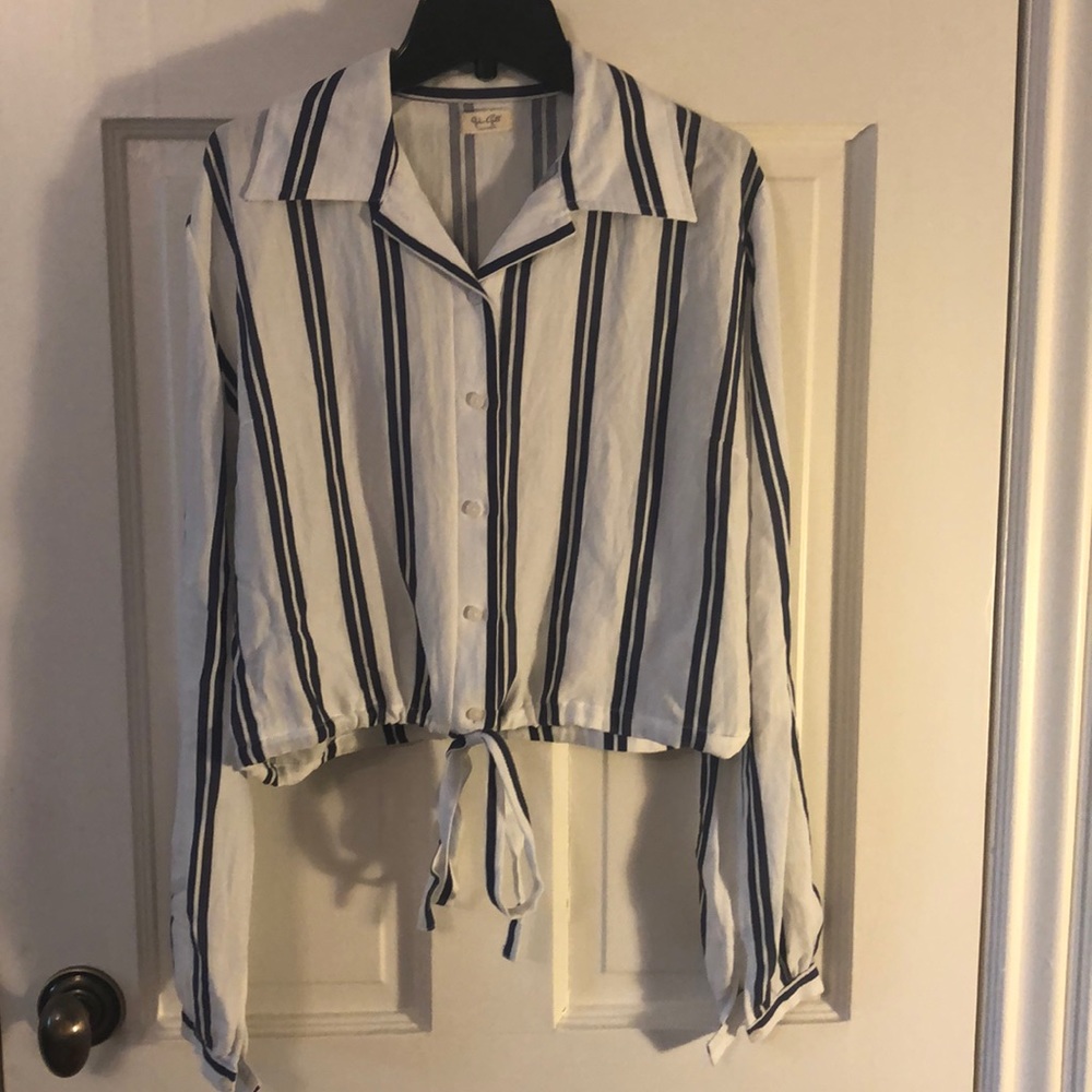 John Galt California Brandy Melville Tie Top